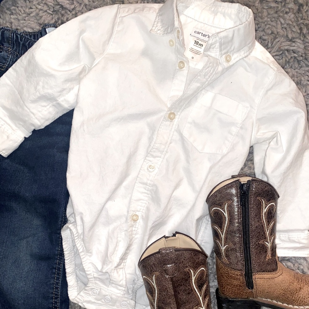 Collared Button-Up Baby 18M